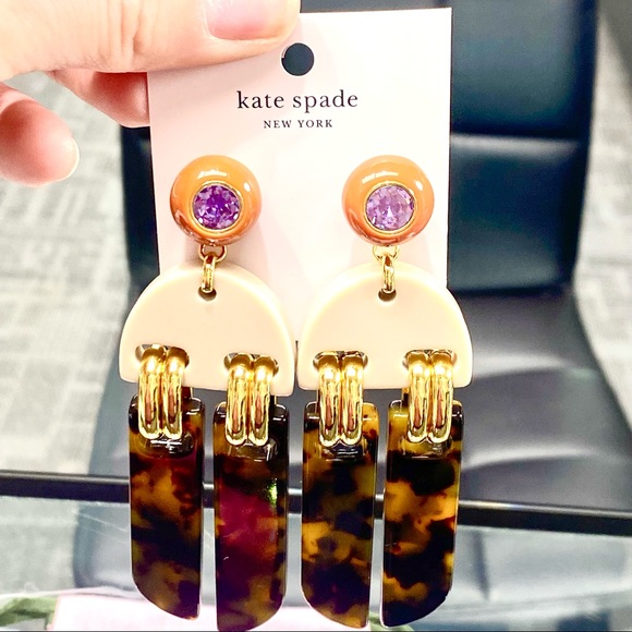 KATE SPADE BE BOLD STATEMENT EARRINGS - Picture 2 of 10